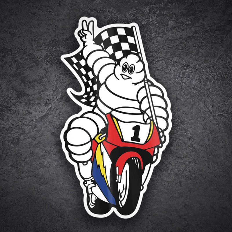Autocollants: Michelin Champion