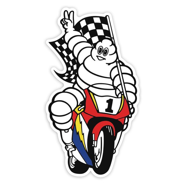 Autocollants: Michelin Champion