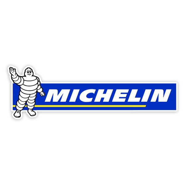 Autocollants: Michelin Salut Bleu