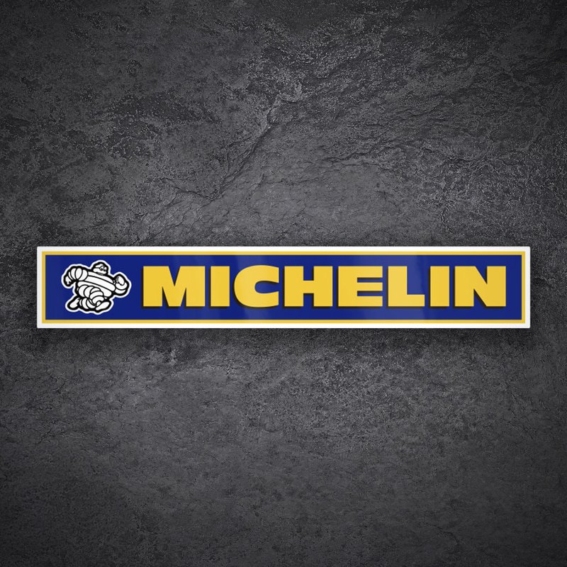 Autocollants: Michelin Classique Jaune