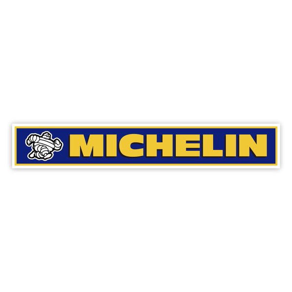 Autocollants: Michelin Classique Jaune
