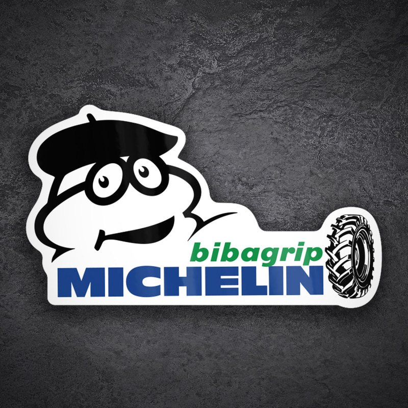 Autocollants: Michelin Bibagrip Classique