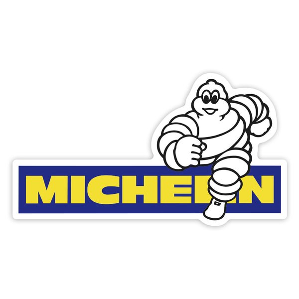 Autocollants: Michelin Coureur Bleu