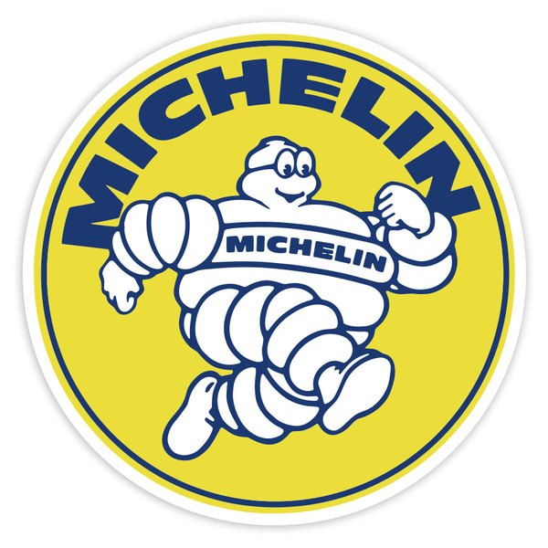 Autocollants: Michelin Coureur Jaune