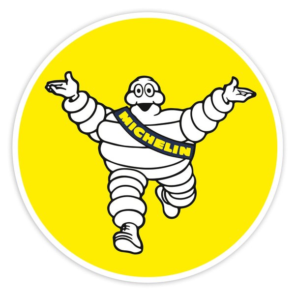 Autocollants: Michelin Bienvenue
