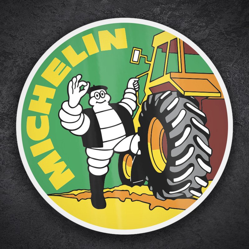 Autocollants: Michelin Tracteur Agricole