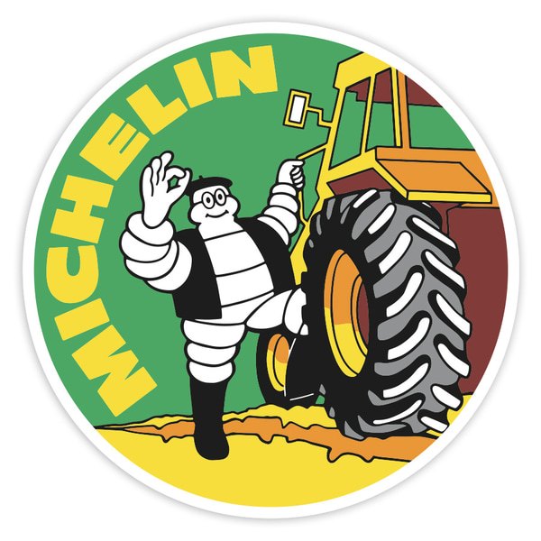 Autocollants: Michelin Tracteur Agricole