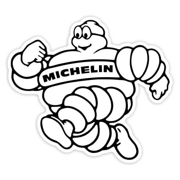 Autocollants: Michelin Bibendum Classique