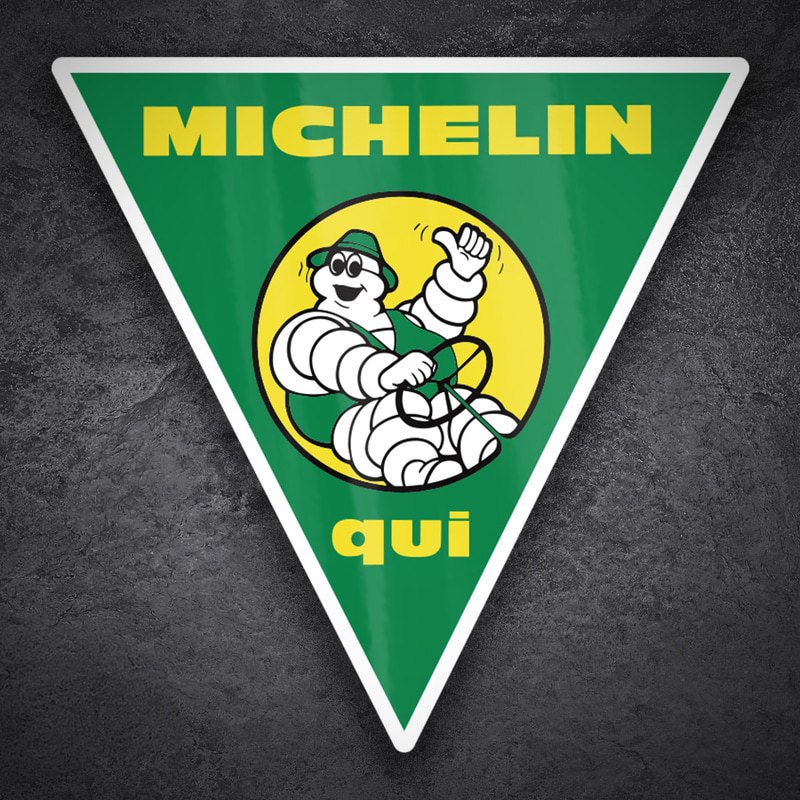 Autocollants: Michelin Ici Tracteurs