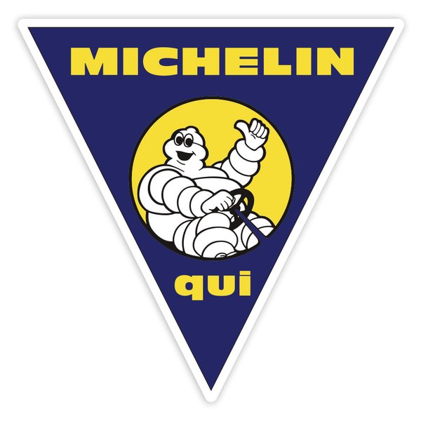 Autocollants: Michelin Ici Voitures