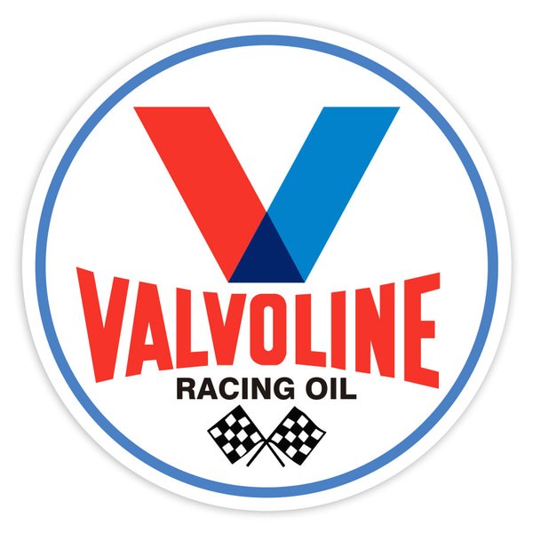 Autocollants: Valvoline Racing Oil