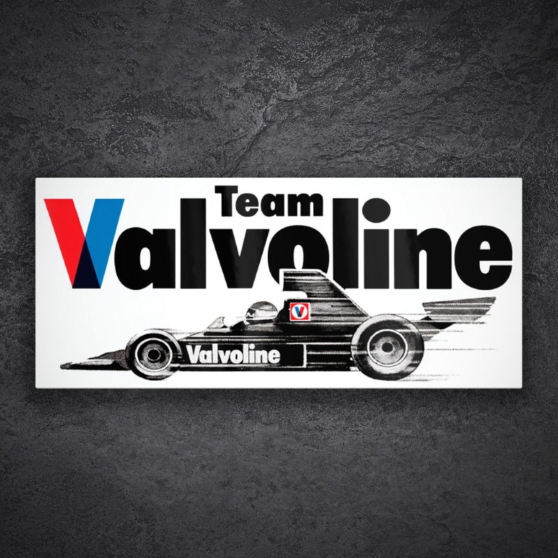 Autocollants: Valvoline Team Racing