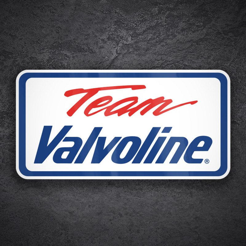 Autocollants: Team Valvoline