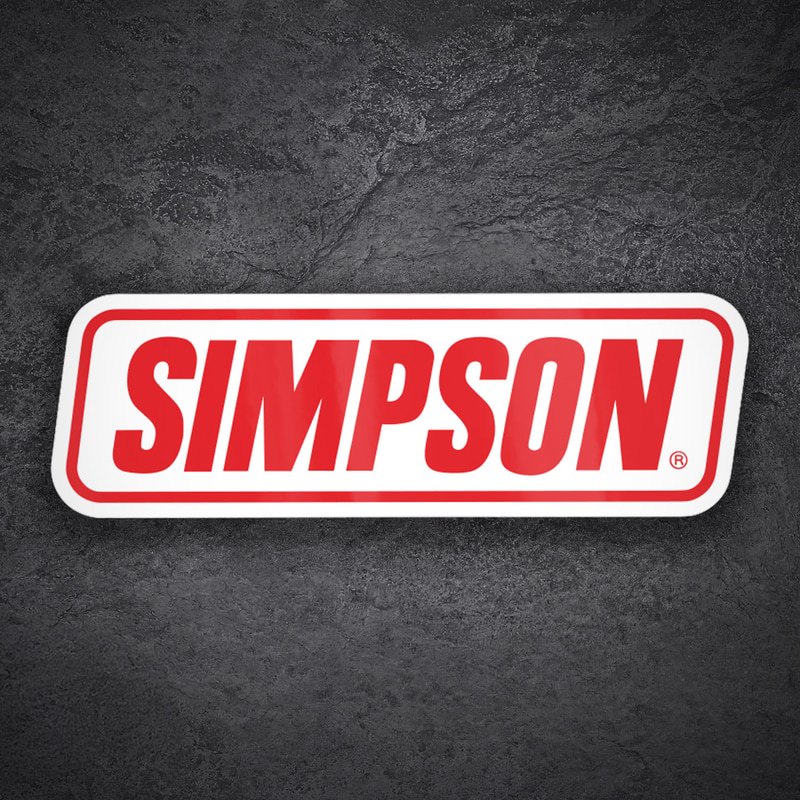 Autocollants: Simpson Logo Classique