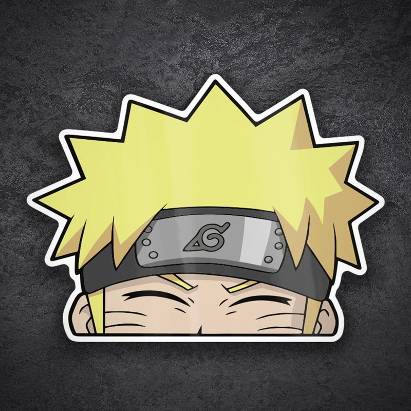 Autocollants: Naruto Front Konoha
