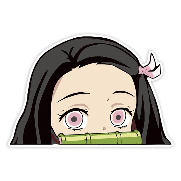 Autocollants: Demon Slayer Nezuko Bambou