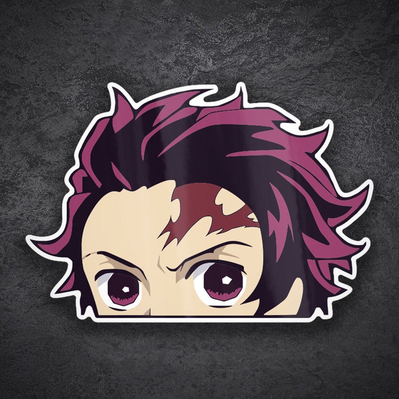 Autocollants: Demon Slayer Tanjiro Marque