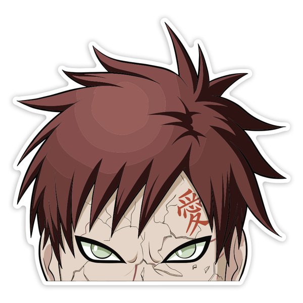 Autocollants: Naruto Gaara du Désert