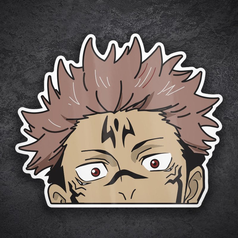 Autocollants: Jujutsu Kaisen Sukuna Visage