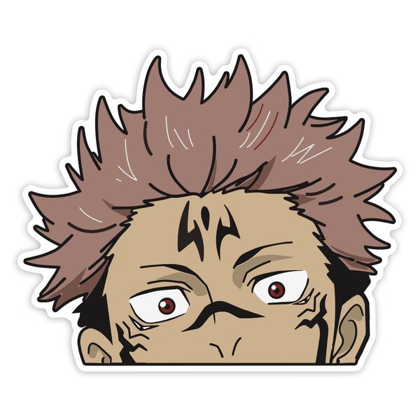 Autocollants: Jujutsu Kaisen Sukuna Visage