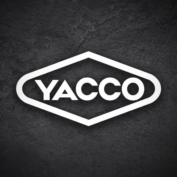 Autocollants: Yacco Logo Découpe