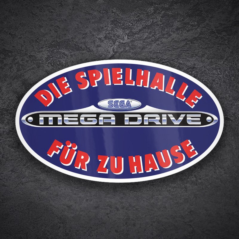 Autocollants: Sega Mega Drive
