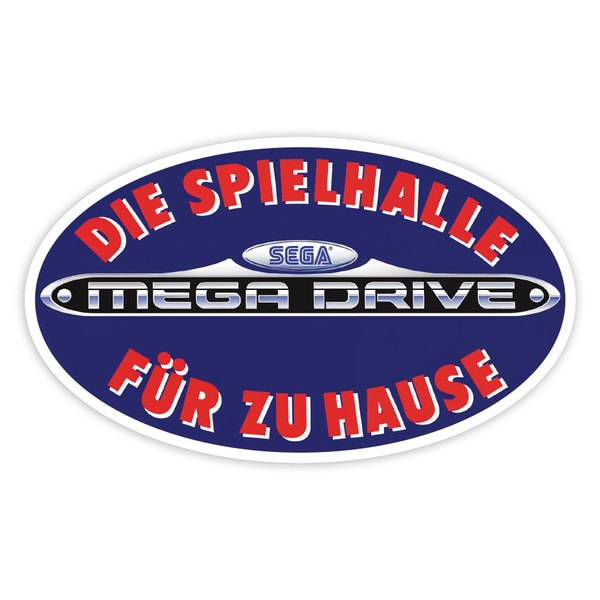 Autocollants: Sega Mega Drive