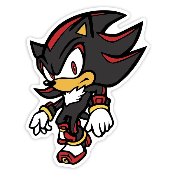 Autocollants: Shadow the Hedgehog