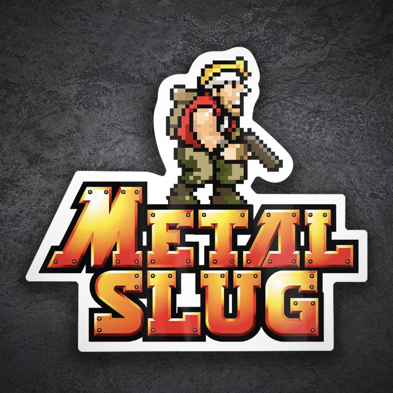 Autocollants: Metal Slug Pixel Rétro