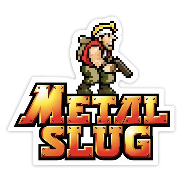 Autocollants: Metal Slug Pixel Rétro