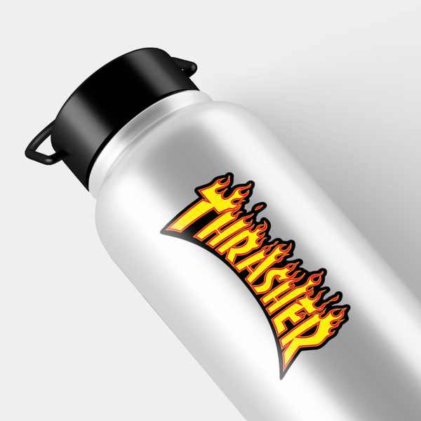 Autocollants: Thrasher Logo flamboyant