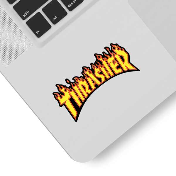 Autocollants: Thrasher Logo flamboyant