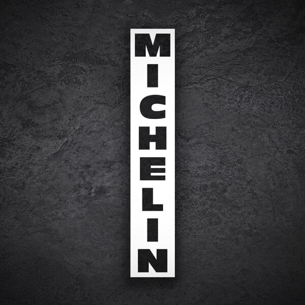 Autocollants: Michelin Vertical Négatif