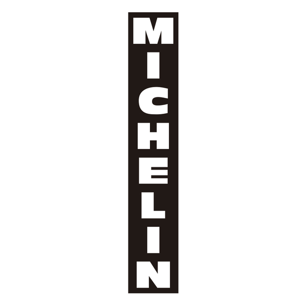 Autocollants: Michelin Vertical Négatif