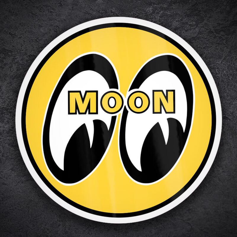 Autocollants: Logo Classique Mooneyes