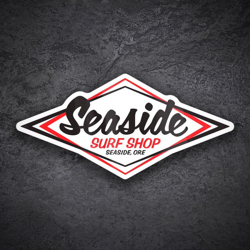 Autocollants: Seaside Surf Shop Oregon