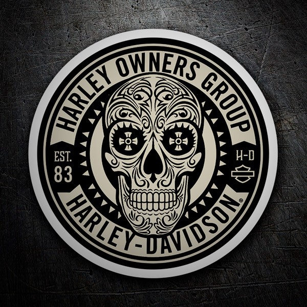 Autocollants: Harley Owners Group