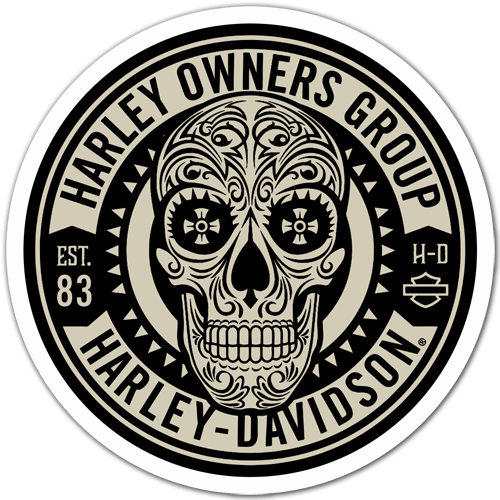 Autocollants: Harley Owners Group