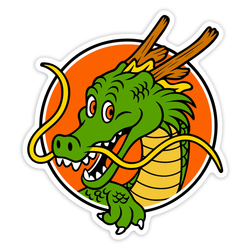 Autocollants: Dragon Shenron de Dragon Ball