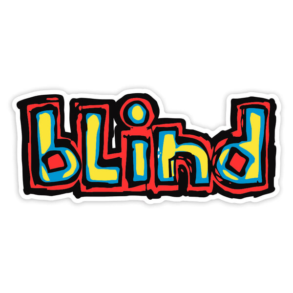 Autocollants: Blind Logo Skateboard