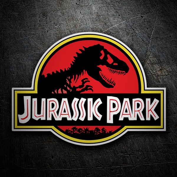 Autocollants: Jurassic Park Logo 1