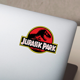 Autocollants: Jurassic Park Logo 3
