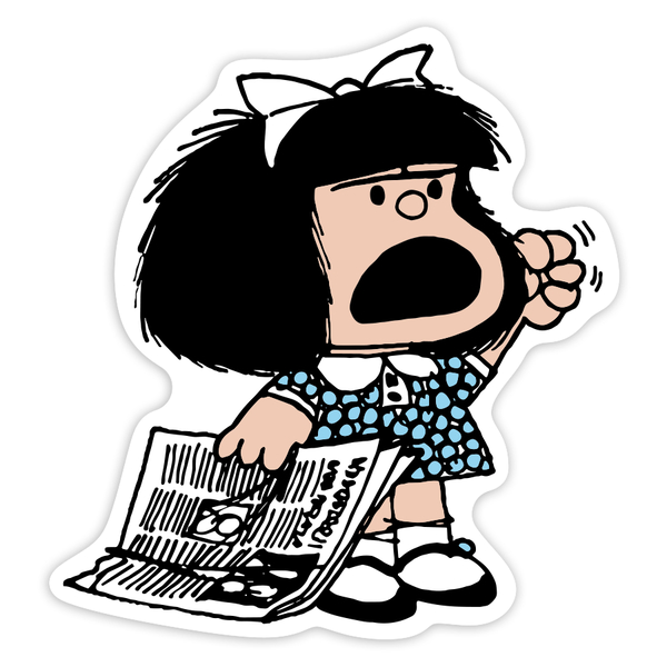 Autocollants: Mafalda Proteste Journal