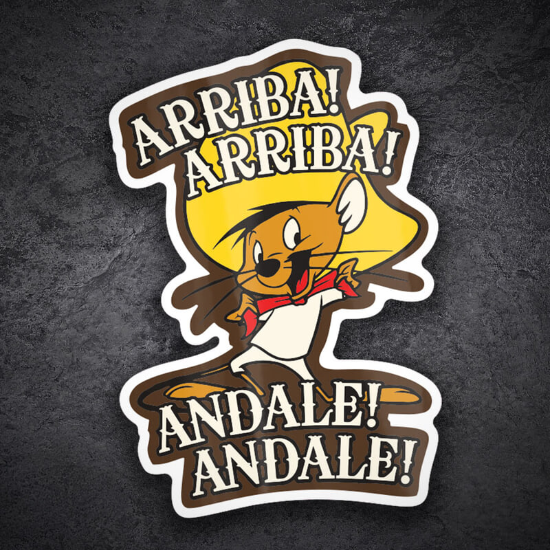 Autocollants: Speedy Gonzales ¡Ándale Ándale