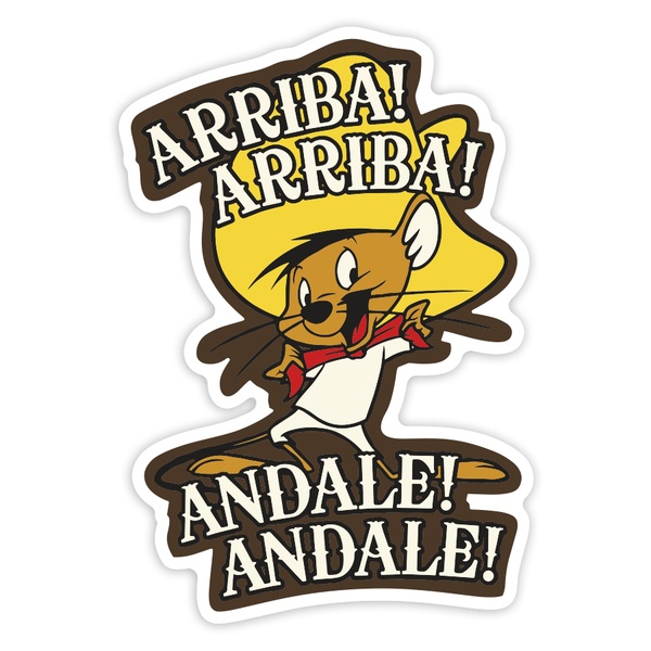 Autocollants: Speedy Gonzales ¡Ándale Ándale