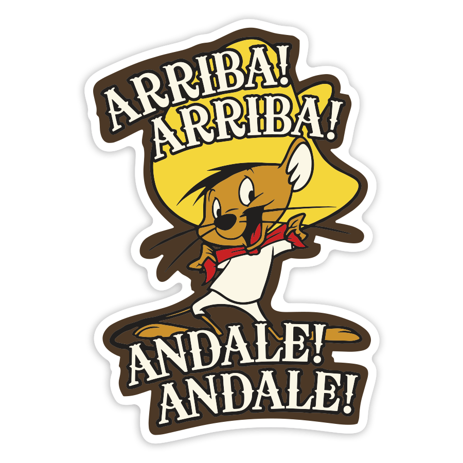 Autocollants: Speedy Gonzales ¡Ándale Ándale