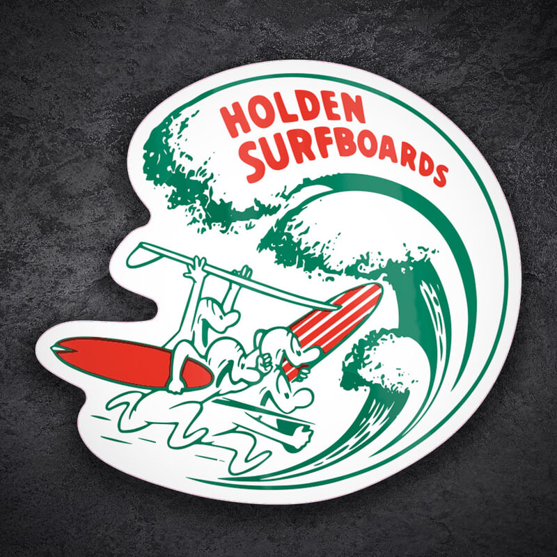 Autocollants: Holden Surfboards