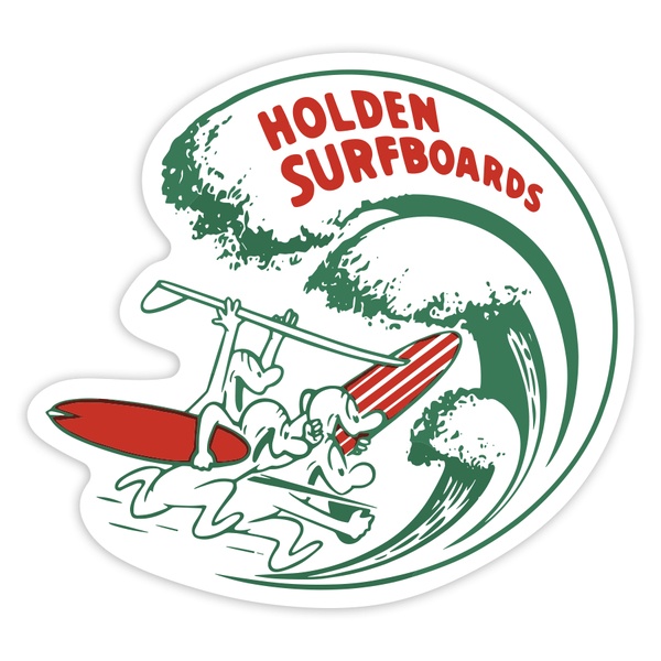 Autocollants: Holden Surfboards