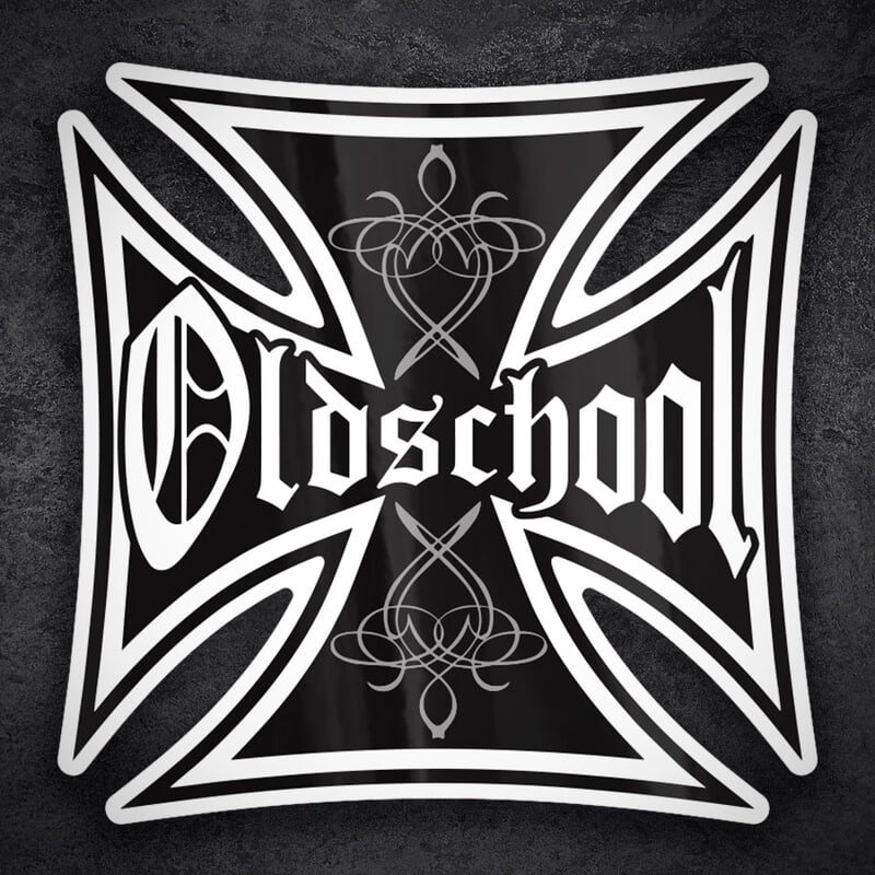 Autocollants: Cruz de Hierro Oldschool