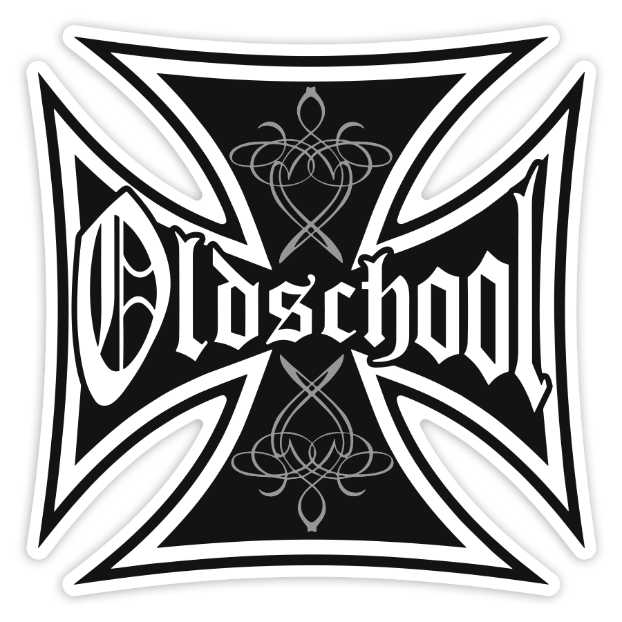 Autocollants: Cruz de Hierro Oldschool